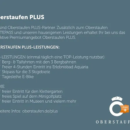 Staufenhirsch Apartment Oberstaufen